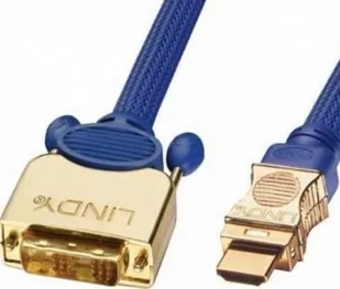 Lindy 37080 Kabel HDMI - DVI -2 m - Kable - miniaturka - grafika 1