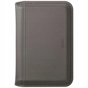 Magnetyczny portfel Rfid Uniq Lyden Ds stojak na telefon szary - Portfele - miniaturka - grafika 1