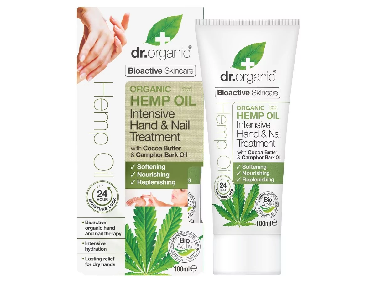 Organic DR DR HEMP OIL KREM DO RĄK I PAZNOKCI 100ML