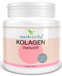 MEDVERITA Kolagen Verisol (proszek 200 gramów) Medverita - Stawy, mięśnie, kości - miniaturka - grafika 1