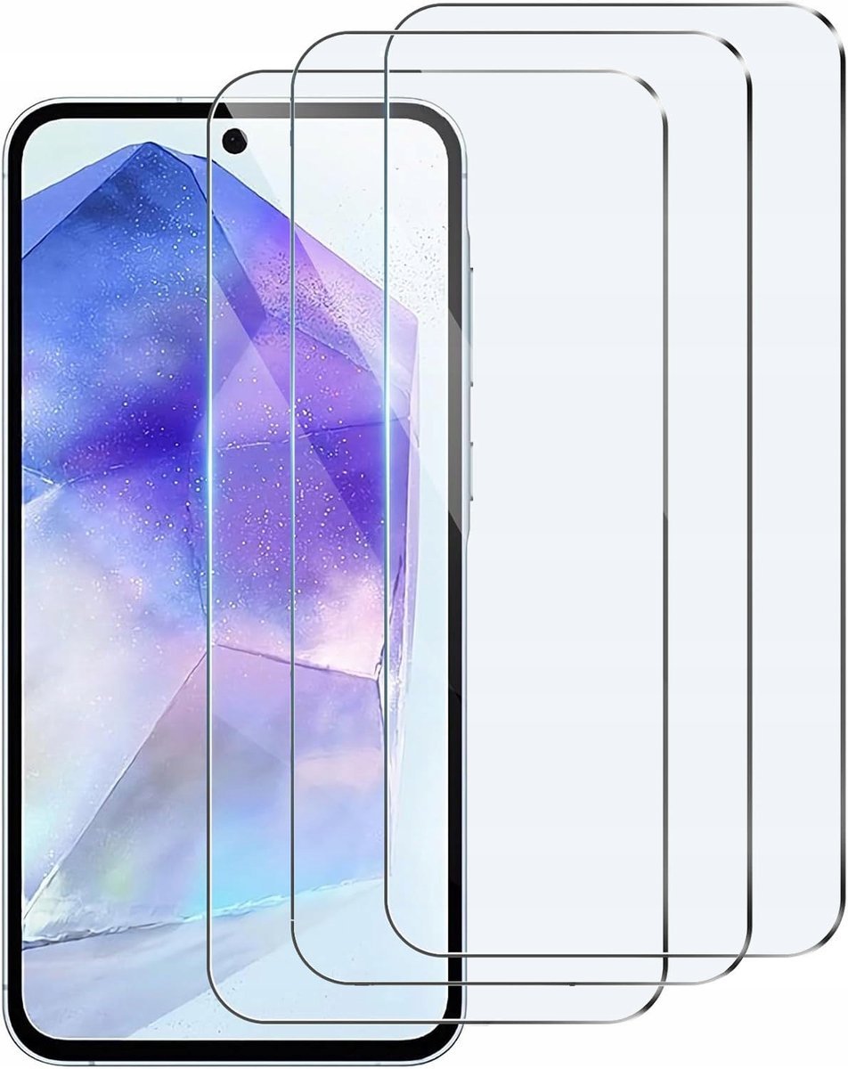 3 x SZKŁO HARTOWANE SZYBKA DO SAMSUNG S24 / S25
