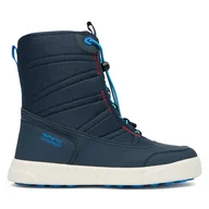 Buty dla chłopców - Kozaki Reima Hankinen 5400031A Granatowy - miniaturka - grafika 1