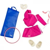 Domki dla lalek - OurGeneration, ubranka dla lalki Gimnastyczka, zestaw - miniaturka - grafika 1