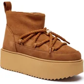 Śniegowce damskie - INUIKII Śniegowce CLASSIC LOW PLATFORM | zamsz - miniaturka - grafika 1