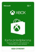 Kody i doładowania cyfrowe - Microsoft Doładowanie Xbox Live 50 PLN - miniaturka - grafika 1