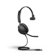 Słuchawki - Jabra Evolve2 40 SE USB-A MS Mono 24189-899-999 - miniaturka - grafika 1