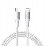 Kable USB - Kabel Joyroom S-A28 Flash Series 30W USB-C to Lightning 1m - biały - miniaturka - grafika 1