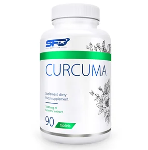 SFD SFD NUTRITION CURCUMA 90 tabl 3473721 - Suplementy naturalne - miniaturka - grafika 1