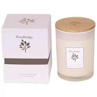 Woodbridge świeca zapachowa sojowa w szkle 270 g pudełko - Lime Over Mango - Świece - miniaturka - grafika 1