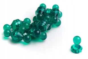 Magnes na lodówkę, biurowy 15x21 Zielony - Magnesy - miniaturka - grafika 1