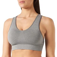 Biustonosze - Dim Lingerie Femme Damski biustonosz, szary krzemionkowy nakrapiany, L - miniaturka - grafika 1