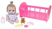 Lalki dla dziewczynek - Laleczka z serii Lil' Cutesies, łóżko i akcesoria Berenguer 17432 24 cm - miniaturka - grafika 1