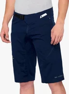 Spodenki rowerowe - 100% Szorty męskie 100% AIRMATIC Shorts navy roz.30 44 EUR NEW 2022 - miniaturka - grafika 1