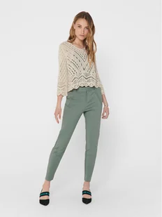 JDY Sweter New Sun 15212788 Beżowy Regular Fit - Swetry damskie - miniaturka - grafika 1
