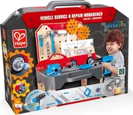 Zabawki interaktywne dla dzieci - Hape Hape Multi-function Workbench - miniaturka - grafika 1