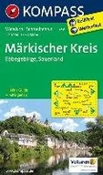 Atlasy i mapy - Markischer Kreis - Ebbegebirge - Sauerland - mapa turystyczna - laminowana Kompass WK749 Kompass - miniaturka - grafika 1