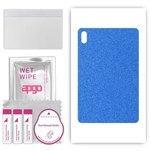 folia naklejka skórka strukturalna na TYŁ do Huawei MatePad Air - Niebieski Pastel Matowy - apgo SKINS - Akcesoria do tabletów i e-booków - miniaturka - grafika 1
