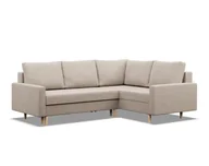 Narożniki - Duży narożnik, prawy, Blank Paros, 223x172x88 cm, beżowy - miniaturka - grafika 1