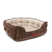Legowiska dla psów - Legowisko dla psa Truelove Cloud brązowe S (40 x 37 x 16 cm) - miniaturka - grafika 1