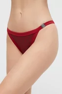 Stroje kąpielowe - Karl Lagerfeld brazyliany kąpielowe kolor czerwony - miniaturka - grafika 1
