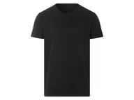 Koszulki męskie - esmara Men T-shirt męski z biobawełny (Czarny, S (44/46)) - miniaturka - grafika 1