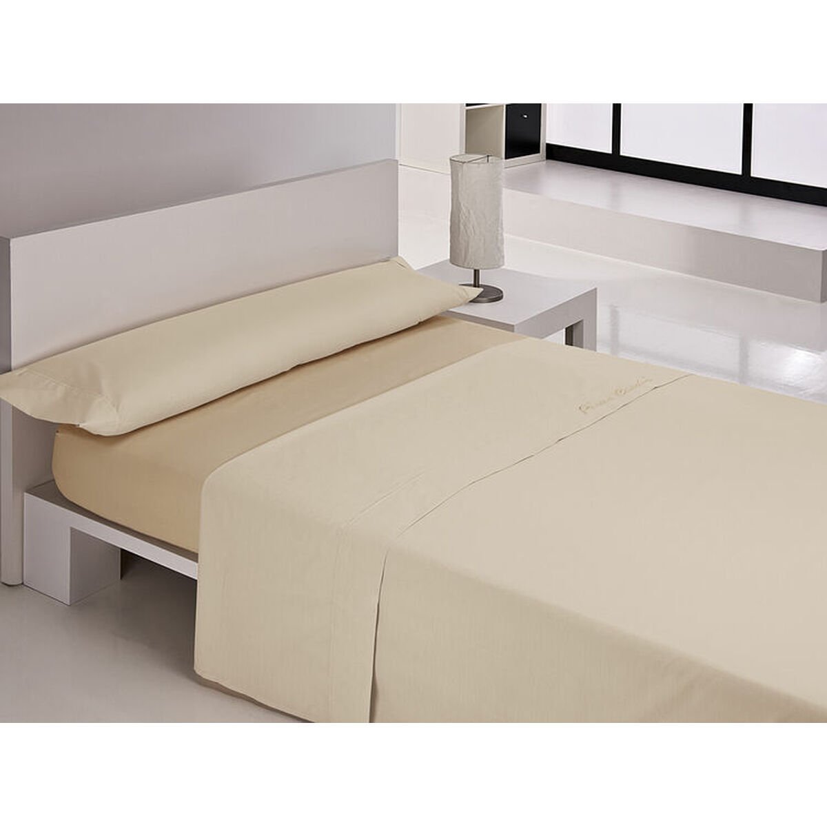 Komplet pościeli Pierre Cardin CORALINA FORESTA PO Beżowy materac pojedynczy