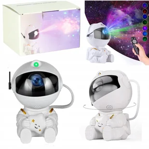 LAMPKA LED PROJEKTOR RZUTNIK GWIAZD NIEBA ASTRONAUTA DLA DZIECI PILOT A2778 - Projektory dla dzieci - miniaturka - grafika 1