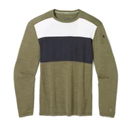 Pozostała odzież narciarska - Koszulka termoaktywna męska Smartwool Classic Thermal Merino Base Layer - miniaturka - grafika 1