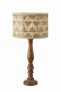 Markslojd ANO Stołowa 1L 62,5cm Beżowa/Nougat/Brown - Lampy stojące - miniaturka - grafika 1