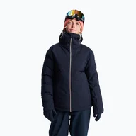 Kurtki i kamizelki sportowe damskie - Kurtka snowboardowa damska ROXY Snowhill Puffy true black - miniaturka - grafika 1