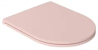 Deski sedesowe - ISVEA - Deska sedesowa wypinana wolnoopadająca INFINITY Slim Soft Close kolor SALMON MAT 40KF0541I-S - miniaturka - grafika 1
