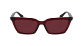 Okulary przeciwsłoneczne - Calvin Klein Okulary przeciwsłoneczne damskie, Burgund, Rozmiar uniwersalny - miniaturka - grafika 1
