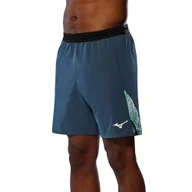 Spodenki męskie - Spodenki męskie Mizuno Frontier 8 in Amplify Short M Vintage Indigo XL - miniaturka - grafika 1