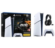 Konsole Playstation - Sony PlayStation 5 Digital Slim D Chassis PS5 1TB + Call of Duty Black Ops 6 Bundle +Słuchawki SteelSeries Arctis Nova - miniaturka - grafika 1