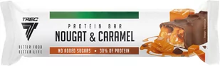 Baton proteinowy Trec Nutrition PROTEIN BAR Nugat Karmel 46 g (5902114040598) - Odżywki białkowe - miniaturka - grafika 1