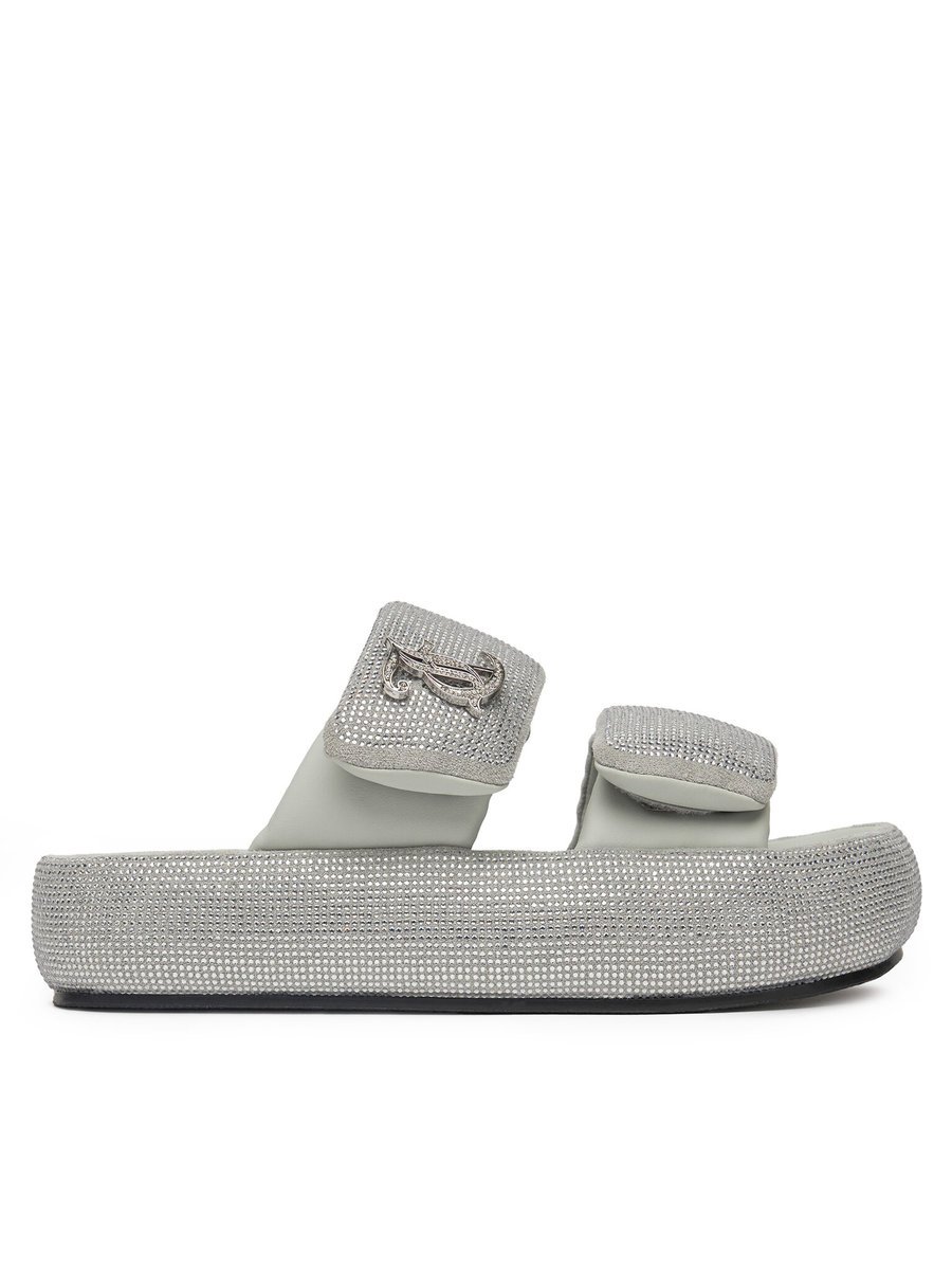 Juicy Couture Klapki Damskie Szary WSS21515-02