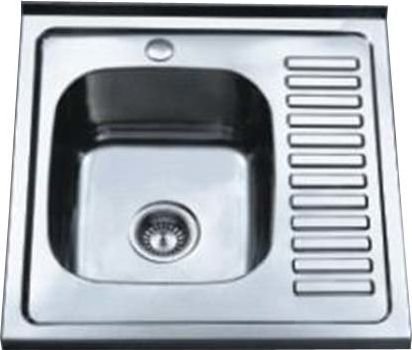 Tredi DM-6060 Virtuvinė plautuvė 60*60