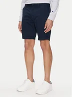 Spodenki męskie - Tommy Jeans Szorty materiałowe Scanton DM0DM21950 Granatowy Slim Fit - miniaturka - grafika 1