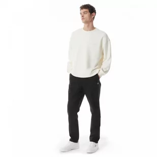 Męskie spodnie casual Champion Rochester Straight Hem Pants - czarne - CHAMPION - Spodnie sportowe męskie - miniaturka - grafika 1