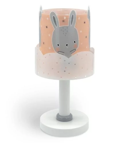 Dalber Baby Bunny lampka nocna 1-punktowa różowa 61151S 61151S