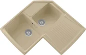 Zlewozmywaki - Zlew PLADOS HARMONY SAHARA (szampan 55) (HRA83255) - miniaturka - grafika 1