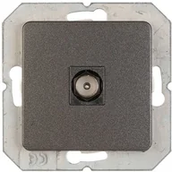 Gniazdka elektryczne - TV SOCKET ANTRAC.TVL01-02 SL - miniaturka - grafika 1