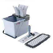 Miotły, szufle, mopy - Vileda Ultraspeed Pro Starter Kit 15l Zestaw Mop + Wiadro 174027... - miniaturka - grafika 1