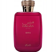 Wody i perfumy damskie - Rasasi Hawas Diva Eau De Parfum 100 ml woman - miniaturka - grafika 1