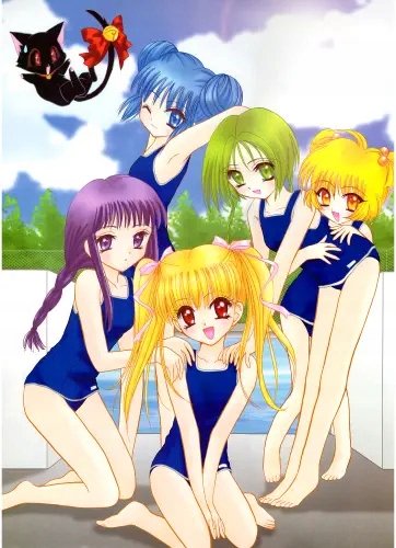 Plakat Anime Tokyo Mew Mew TMM_003 A2 (custom)