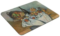 Podkładki pod mysz - Podkładka Kosz jabłek Paul Cezanne 60x40cm - miniaturka - grafika 1