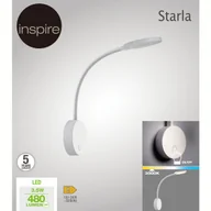 Pozostałe oświetlenie - Kinkiet Starla biały LED Inspire - miniaturka - grafika 1