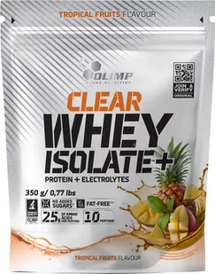 Olimp Clear Whey Isolate 350g Izolat Białka, Elektorility - Odżywki białkowe - miniaturka - grafika 1