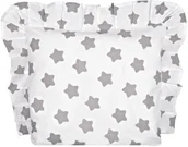 Kołdry i poduszki dla dzieci - Poduszka bawełniana jaś jasiek dziecięcy antyalergiczna 40x40cm - SZARE PIERNIKI - miniaturka - grafika 1