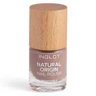 Lakiery do paznokci - INGLOT, Natural Origin, lakier do paznokci coffee mousse 013, 8 ml - miniaturka - grafika 1
